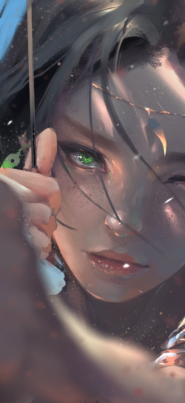 射箭少女(动漫手机动态壁纸) - 动漫手机壁纸下载 - 元气壁纸
