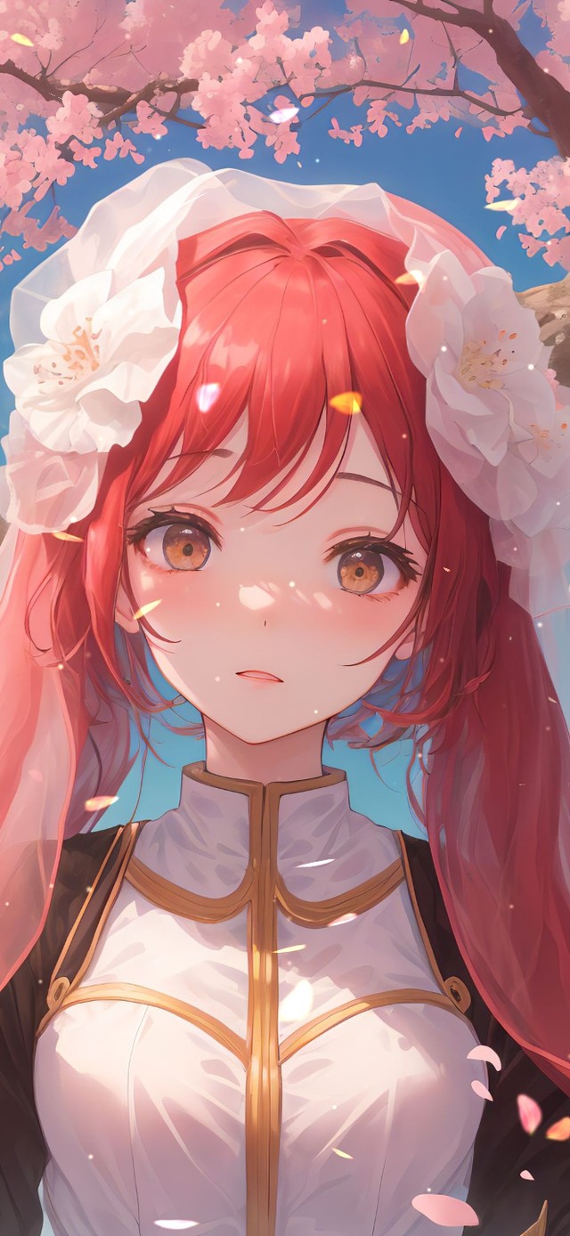4k 红发少女