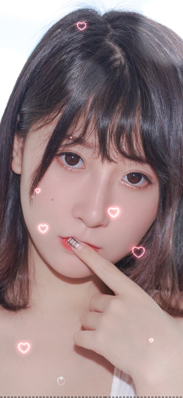 清纯性感短发美女