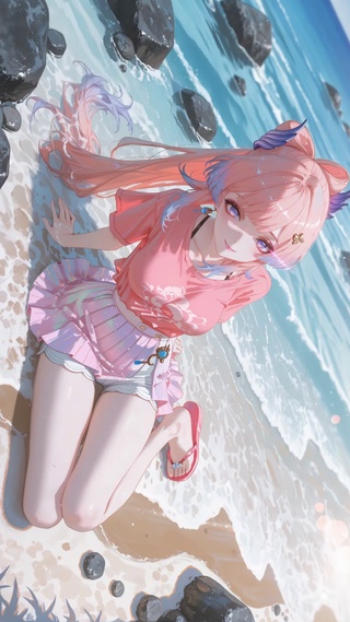 海边清凉宫心海