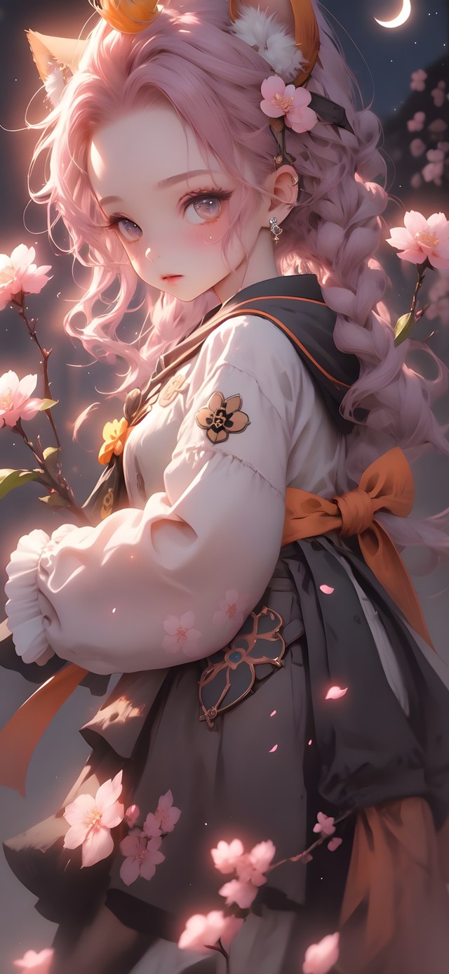 白小狸壁纸-迪奥娜