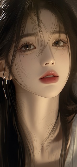 精致美女