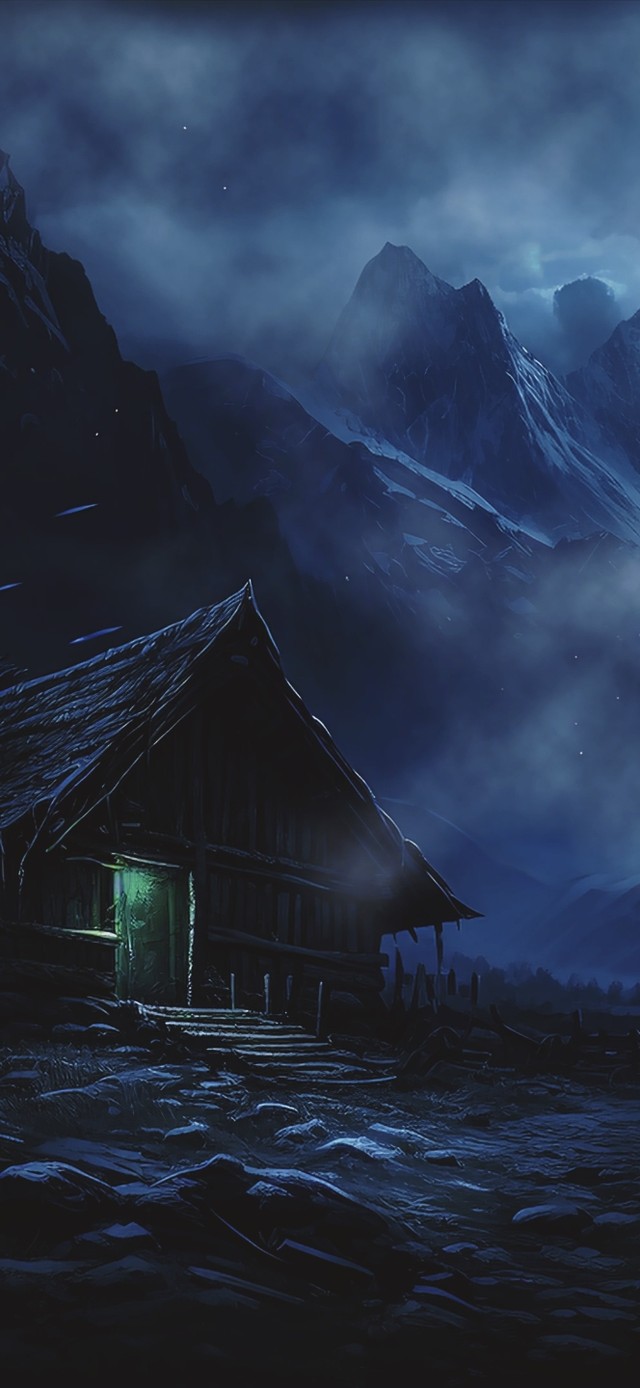 雪山脚下