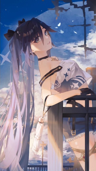 超帅气刻晴小姐姐4k