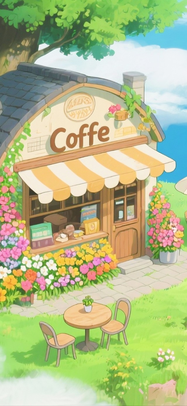 空中小岛咖啡店