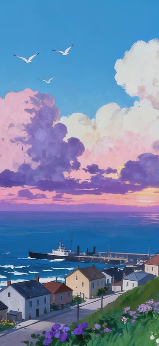 唯美的风情小镇