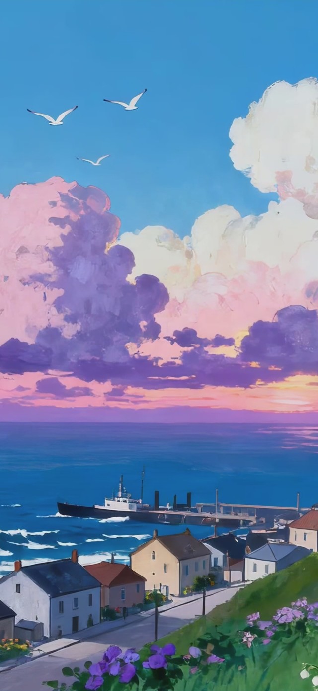 唯美的风情小镇