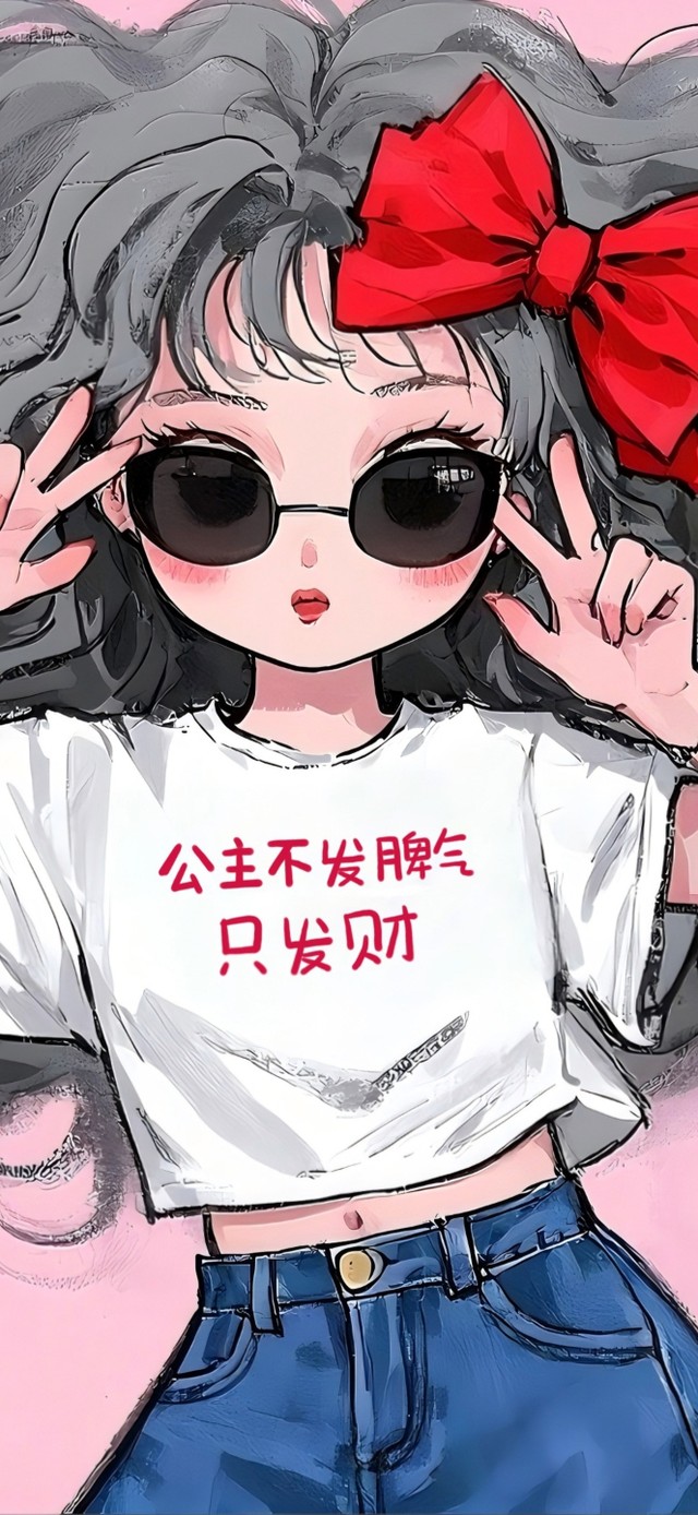 涂鸦公主不发脾气只发财