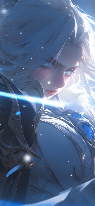 4K 冰雪少女