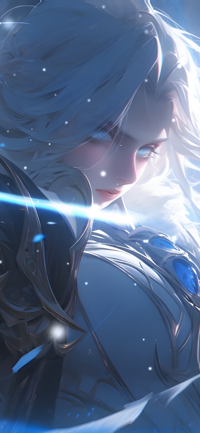 4K 冰雪少女