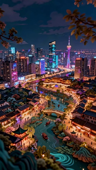 夜城水韵·新旧交响