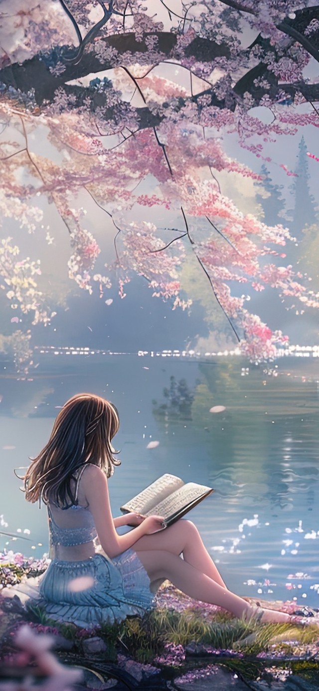 湖畔少女
