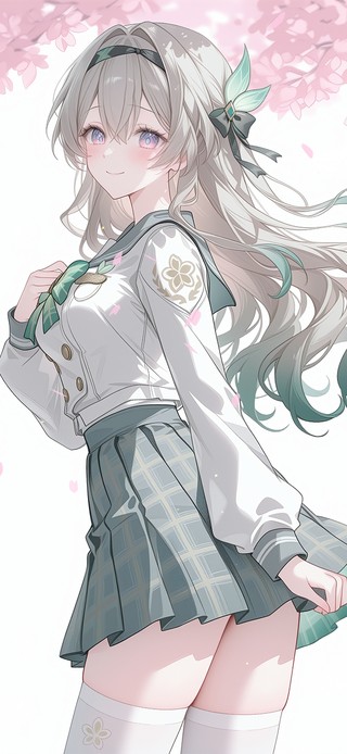 唯美樱花少女