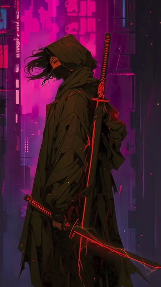 帅气美女刀客