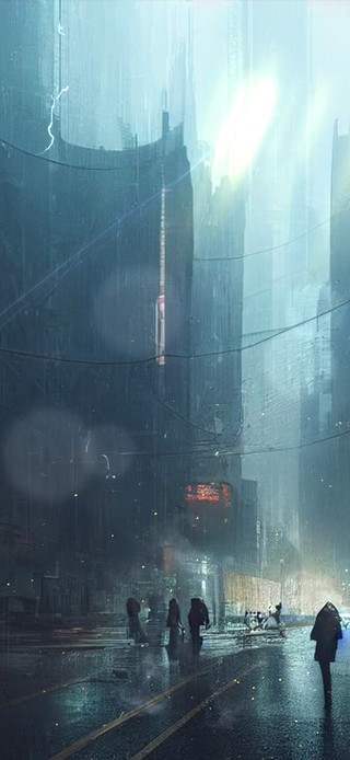 4k 雨雾迷城