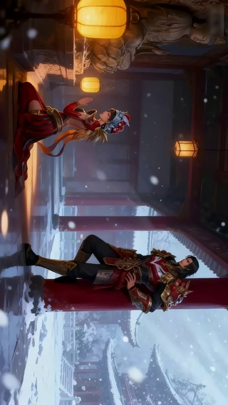 项羽虞姬佛前祈祷