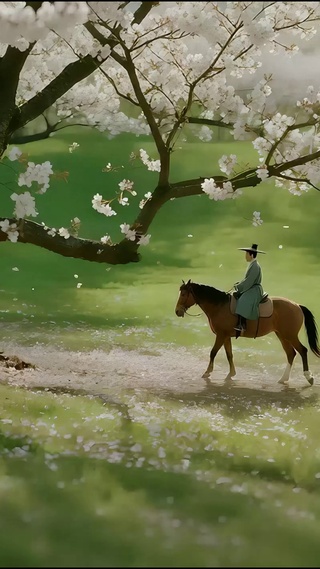 竹杖芒鞋轻胜马