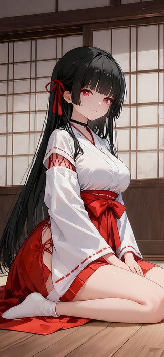 月色下女孩