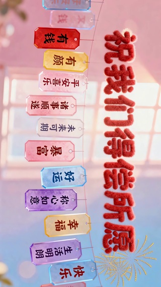 祝我们得偿所愿