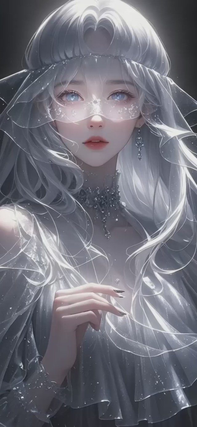 二次元氛围感美女