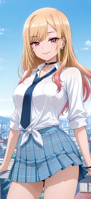 唯美金发少女