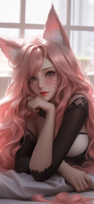 可爱黑丝女孩