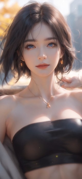 纯欲系等待的女孩