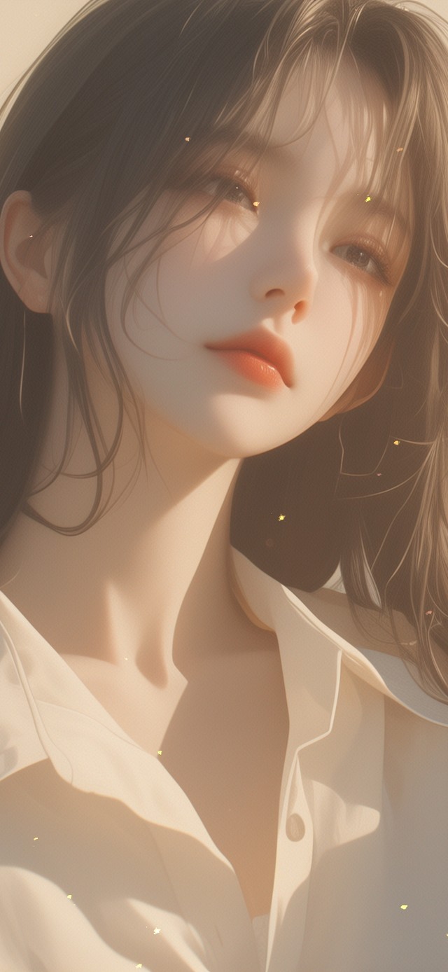 4K夏日休闲慵懒美女 午后15