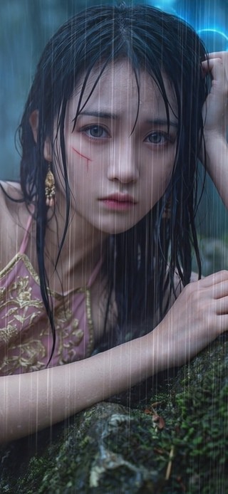 丹唇外朗，皓齿内鲜
