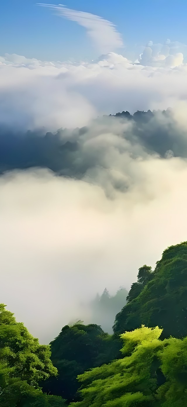 山间古寺云雾(风景手机动态壁纸) - 风景手机壁纸下载 - 元气壁纸