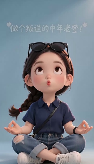 俏皮悦己壁纸