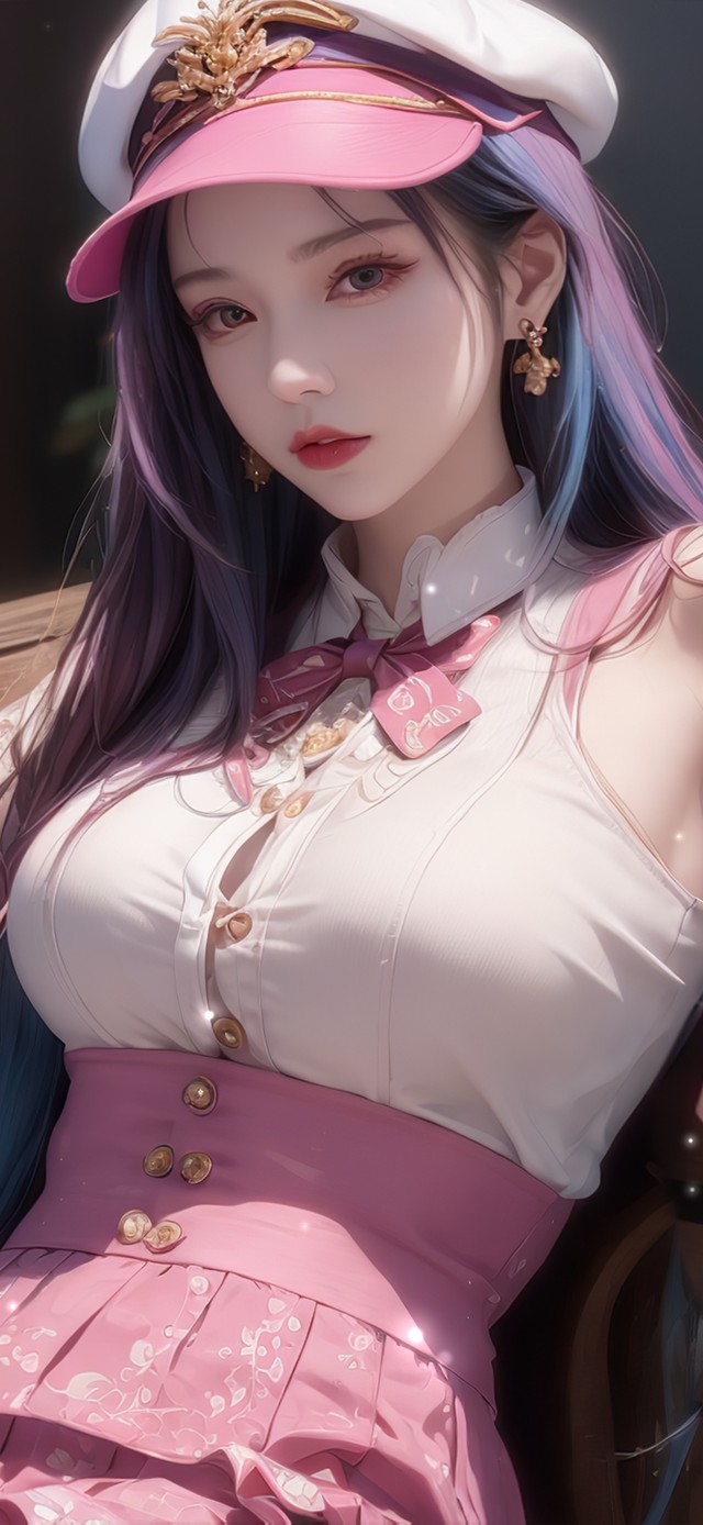 纯欲系空姐制服女生