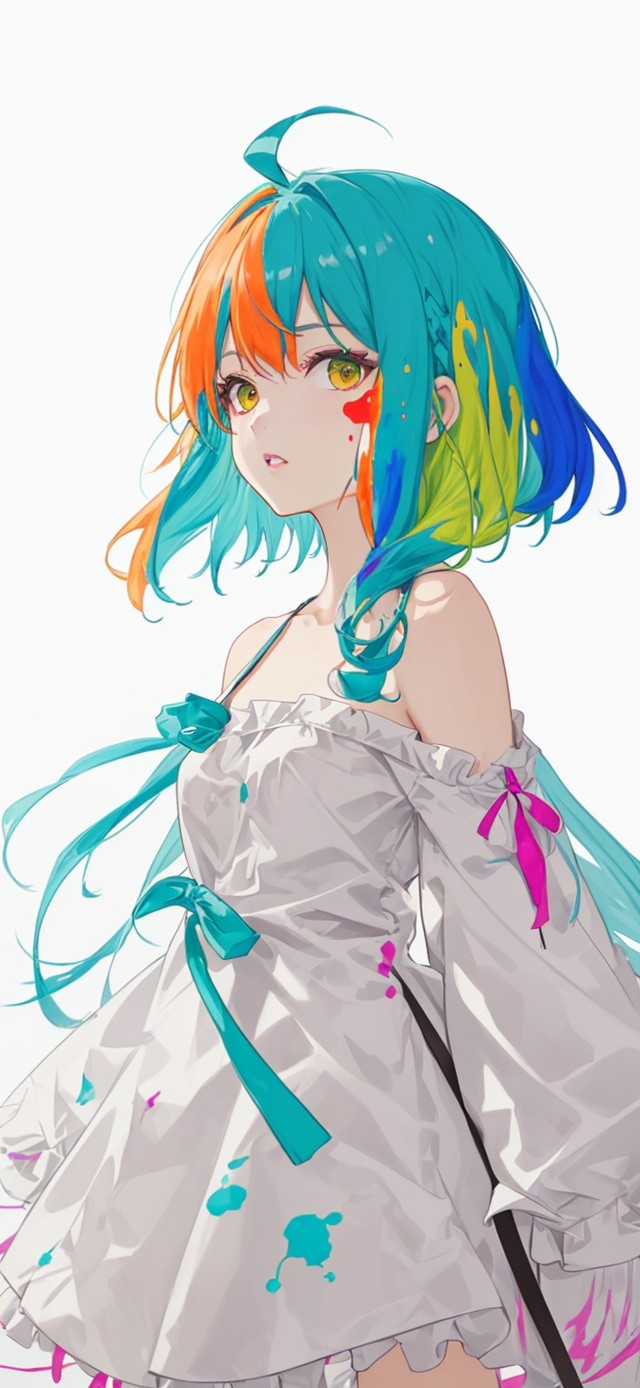 4K彩色少女