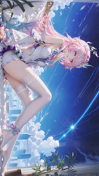 窗边长腿白丝萝莉昔涟