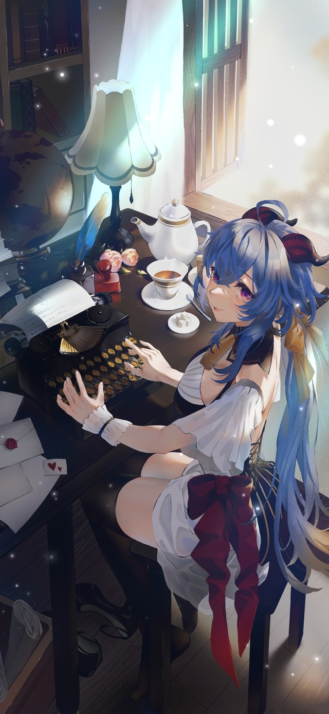 4K唯美甘雨椰羊