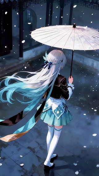 樱花庭院的流萤