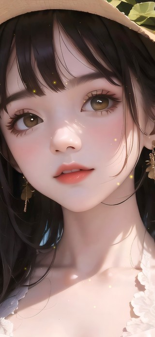 4k可爱夏日女孩