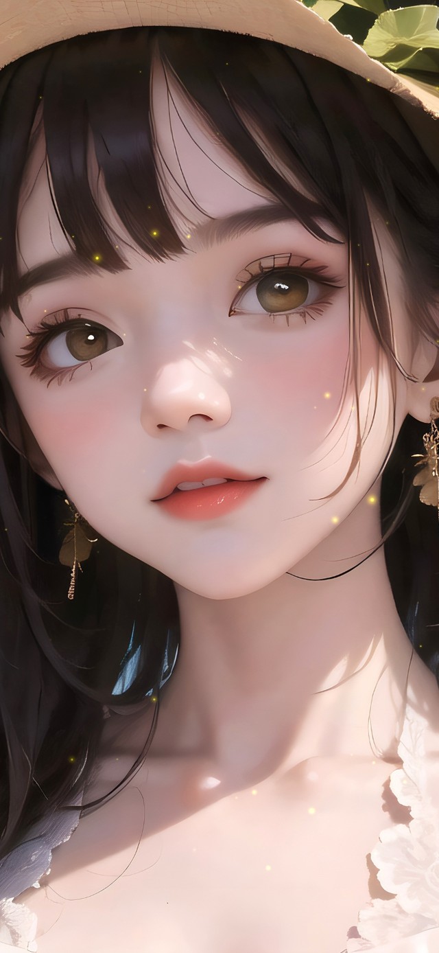 4k可爱夏日女孩