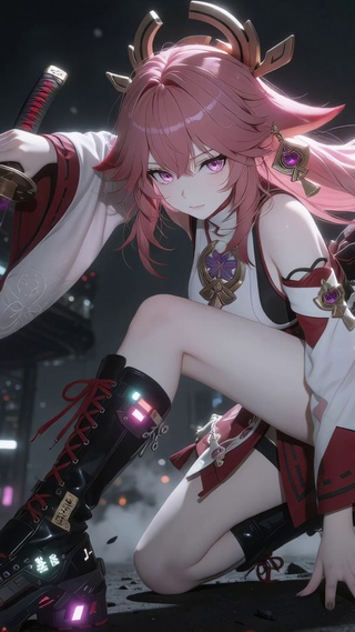 持剑少女