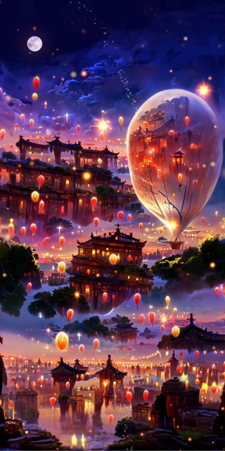 空镜之盛世繁华时间变幻