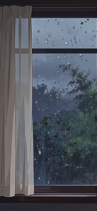 雨滴屏（时钟版）