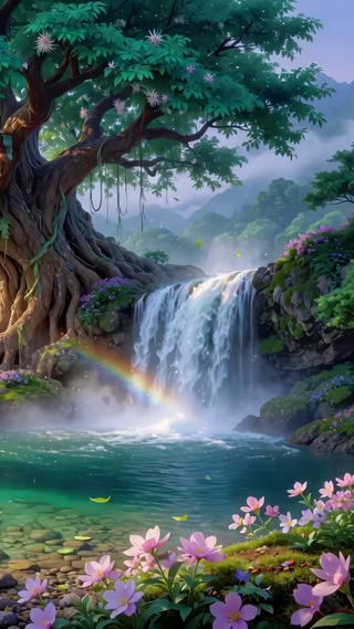 山林水景
