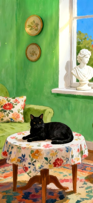 怀旧风 绿色护眼复古家居