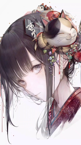 简约日系和风女神