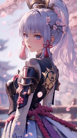 白发少女