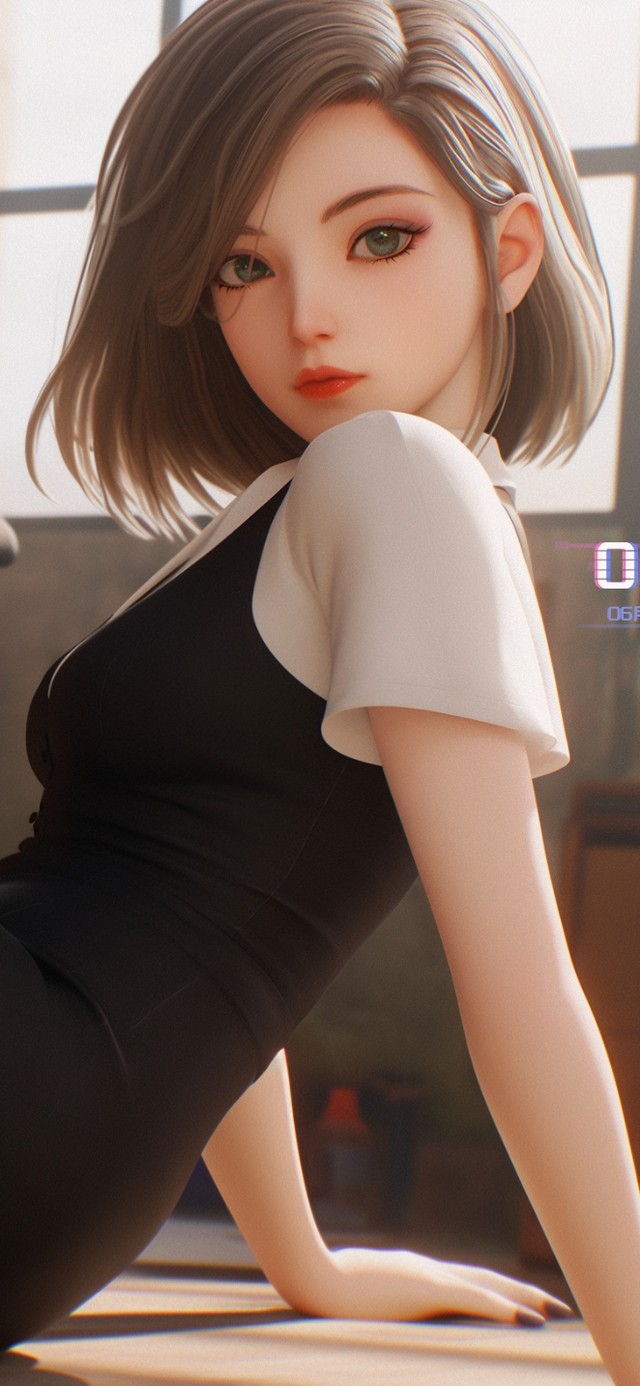 娇柔妩媚，气质高雅