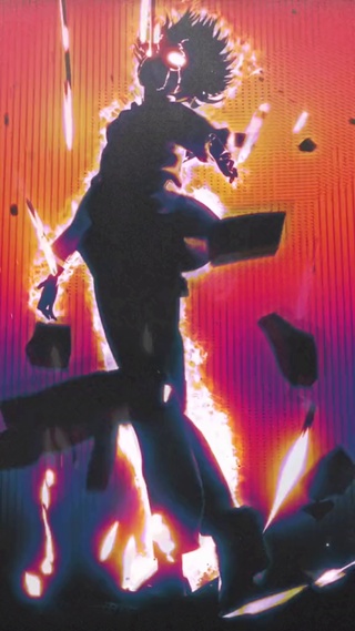 动漫灵能百分百霸气黑化变身