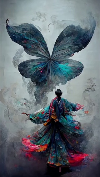 仰望蝴蝶