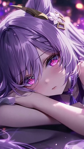 刻晴丨紫凝星眸丨