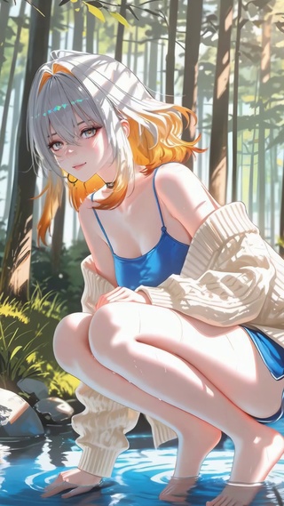 林间嬉水-嘉贝莉娜